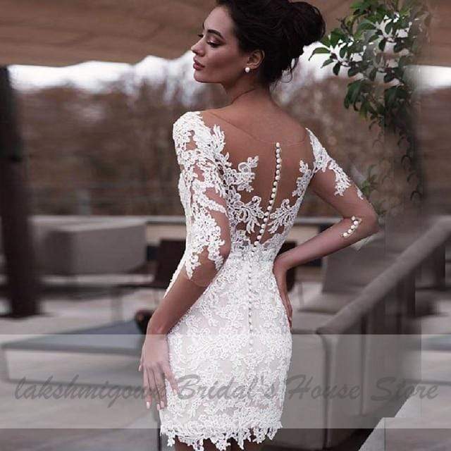short bridal dresses